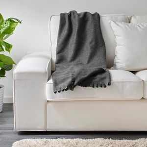 IKEA Polarvide Gray Throw